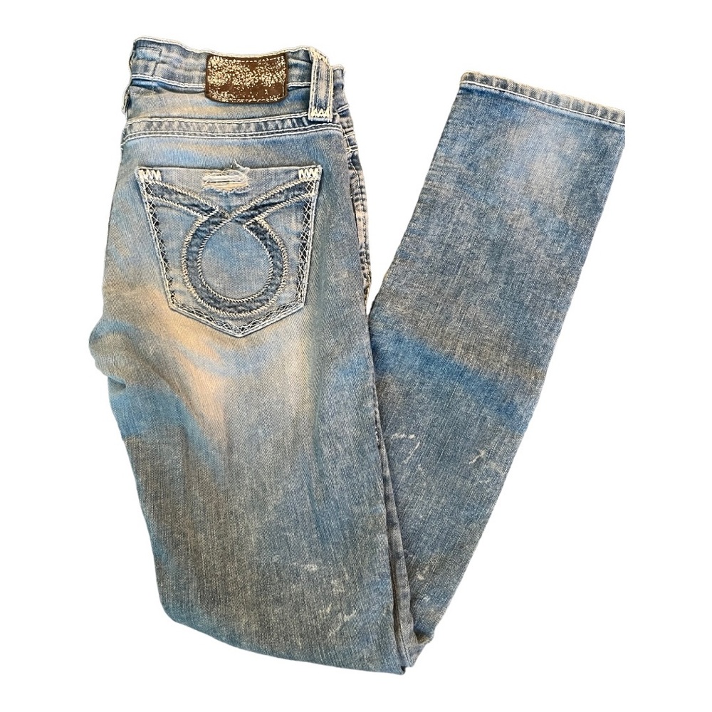 Big Star ultra low rise Janae skinny jeans size 26